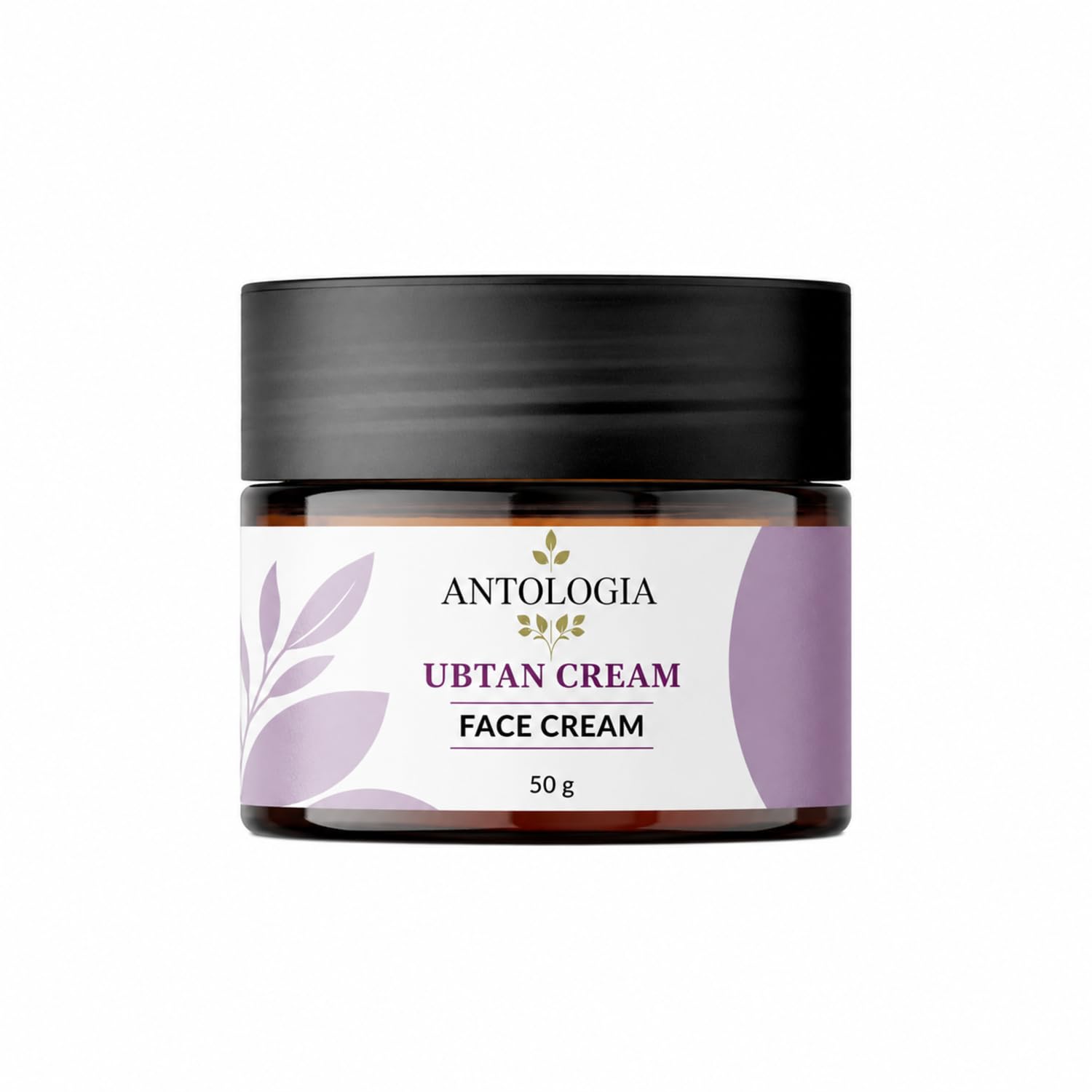 Antologia Ubtan Face Cream for Glowing & Nourished Skin, Daily Moisturising Cream with Ubtan Care Formula for Soft Smooth Skin, Lightweight Face Cream, 50g