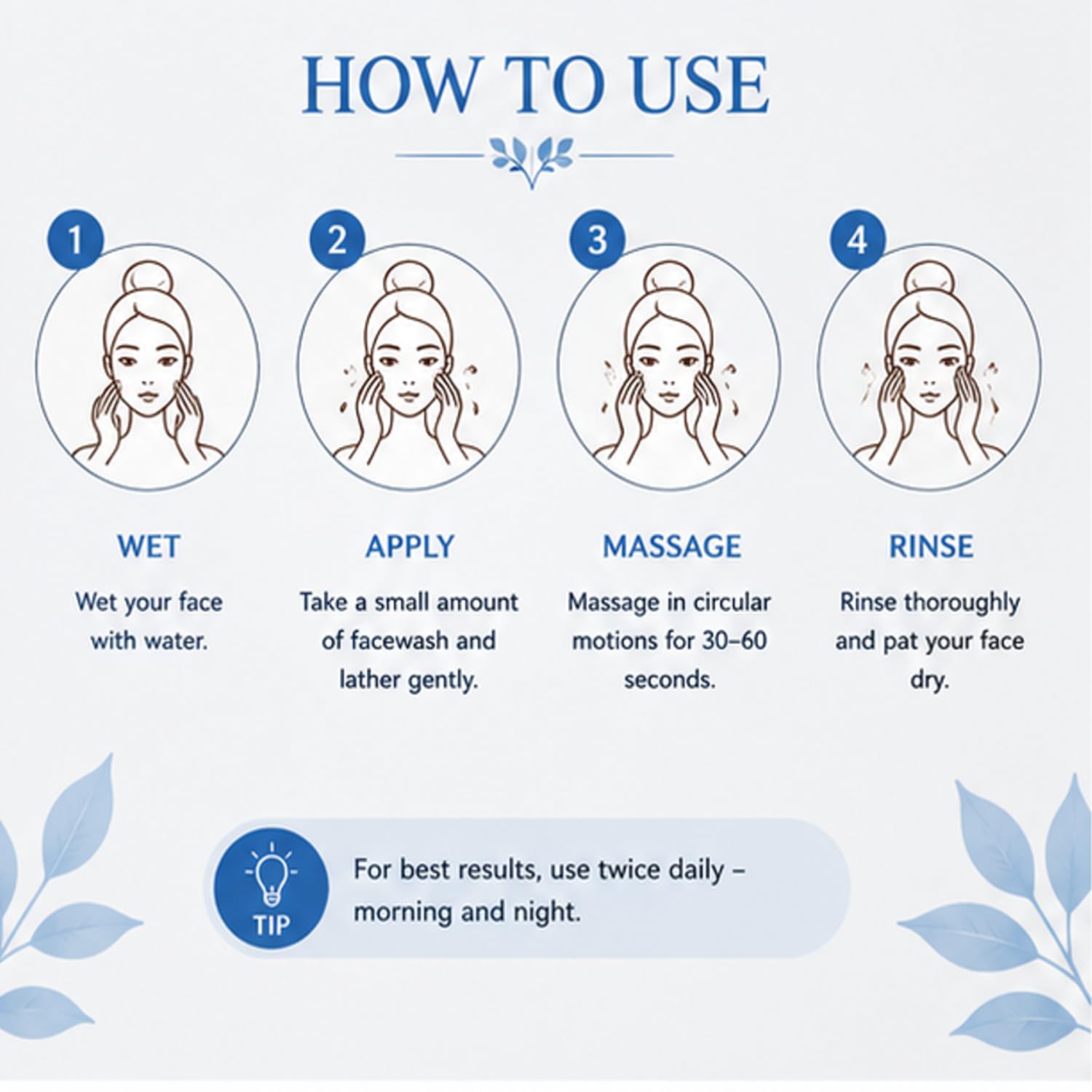 Antologia 1% Salicylic Acid Face Wash for Acne & Oil Control, Gentle Daily Facial Cleanser for Oily and Acne Prone Skin, Lightweight Formula, 100ml