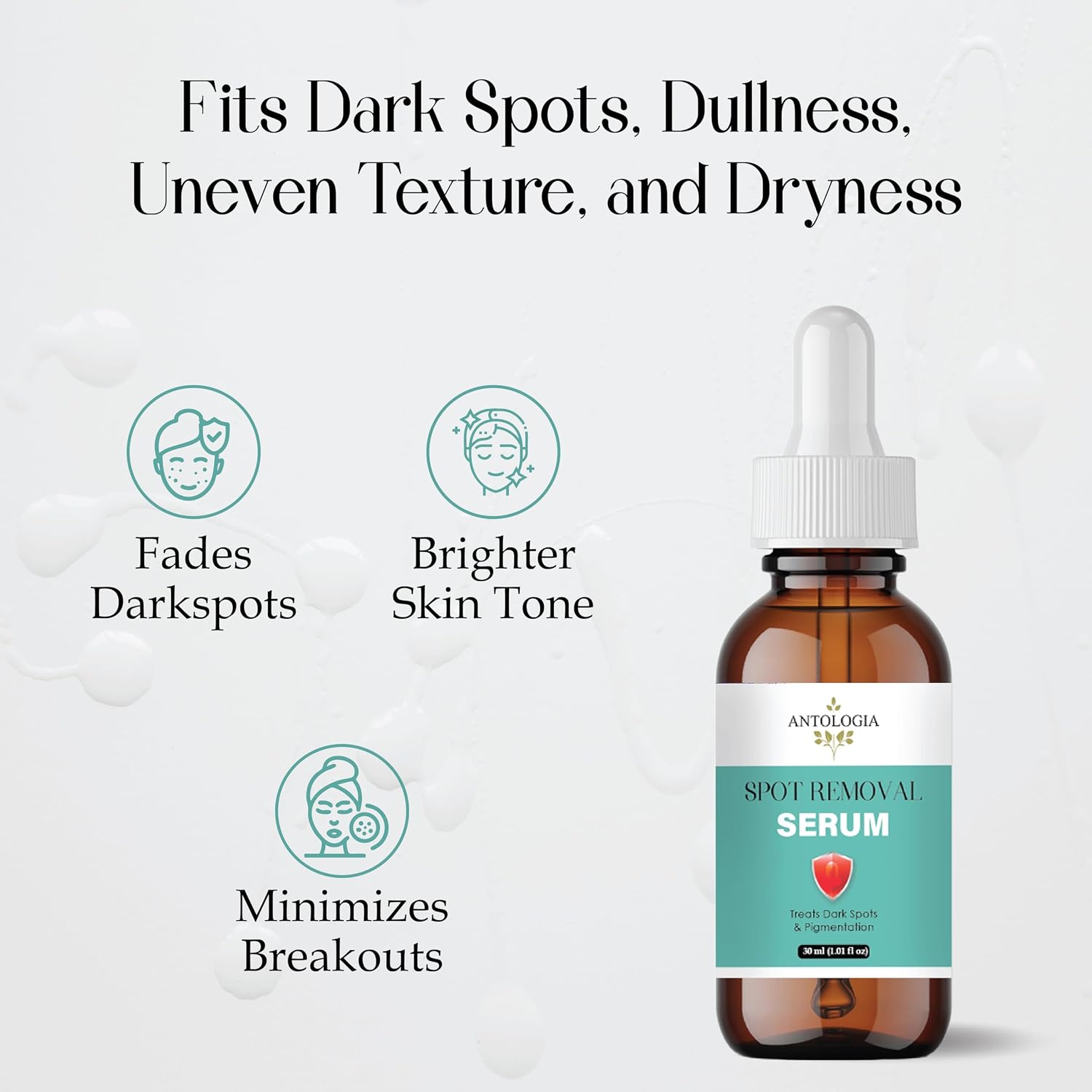 Antologia Spot Removal Serum, Dark Spots Treatment, 30 ml
