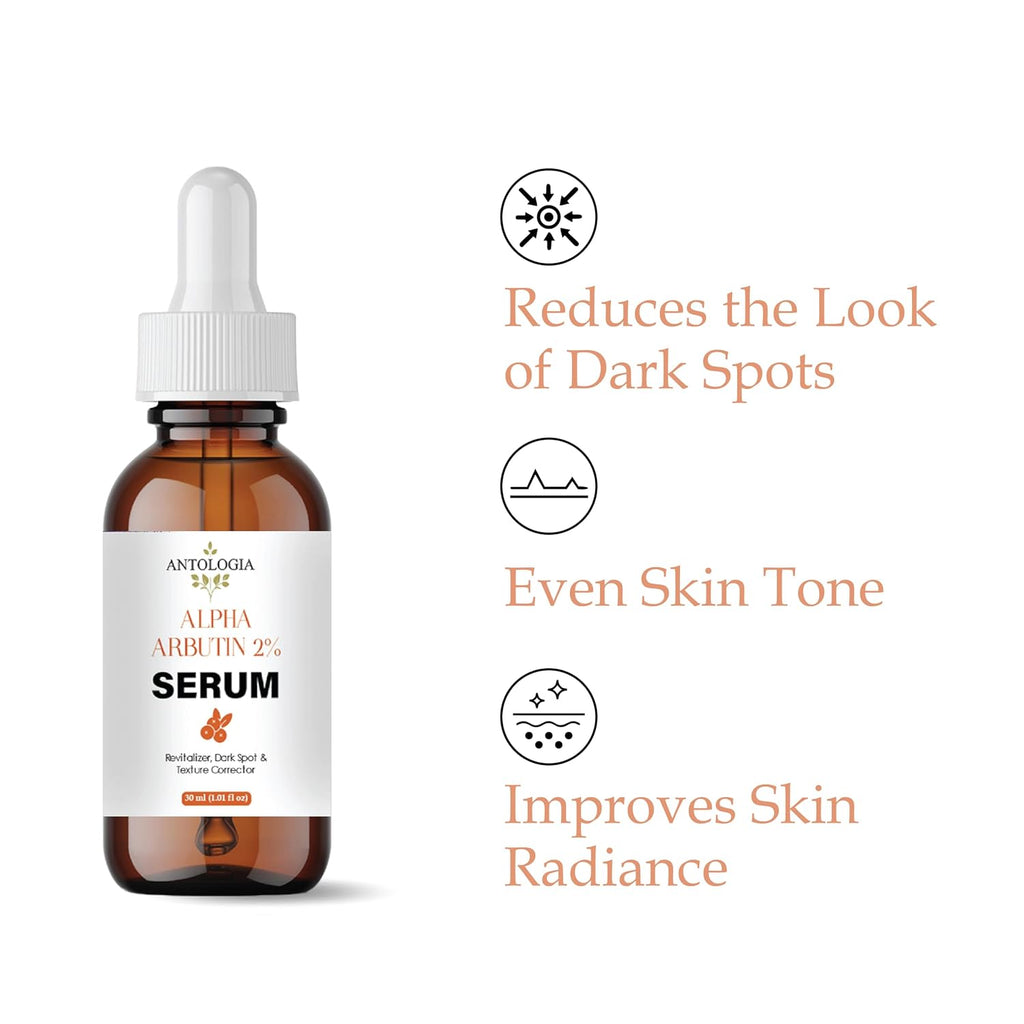Antologia Alpha Arbutin 2% Serum, Dark Spot and Texture Corrector, 30 ml